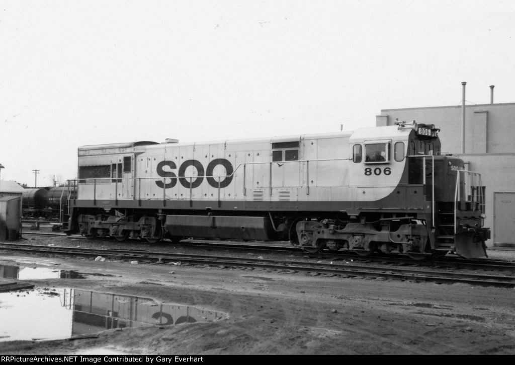 SOO U30C #806 - Soo Line